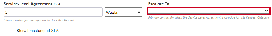sla assign to