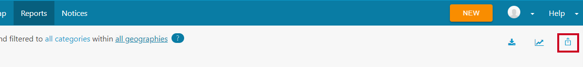 Share report button.