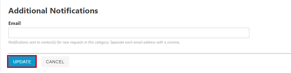update button.