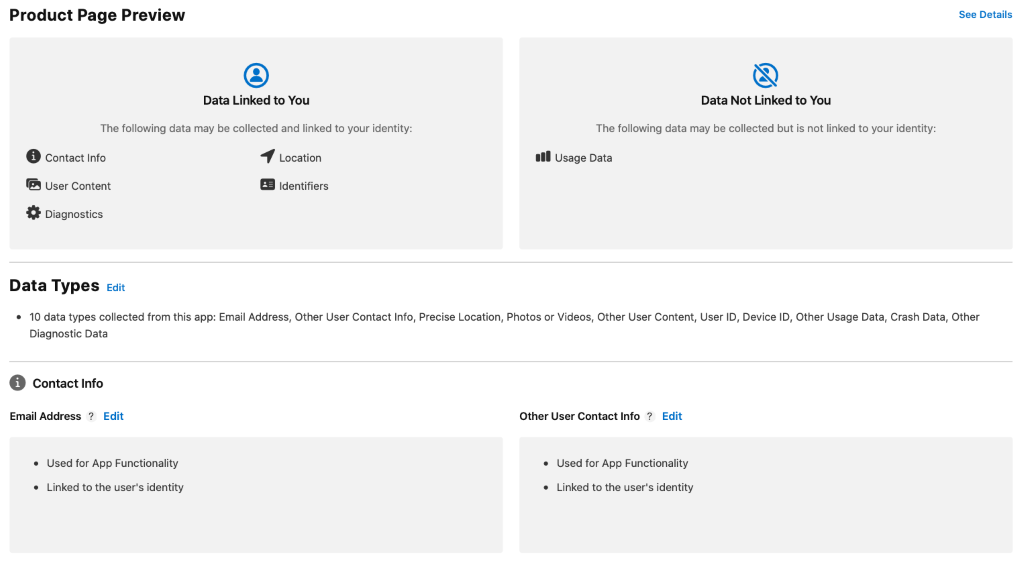 apple product page preview, page 1.
