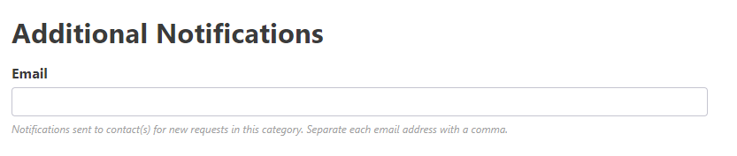 additional notifications.