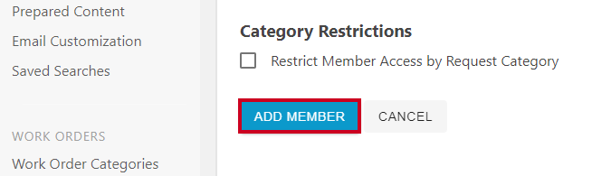 add member button.
