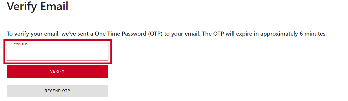 Verify Email.