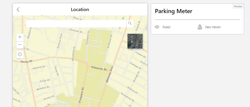 parking meter request submission.